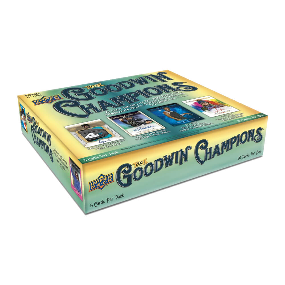 2021 Upper Deck Goodwin Champion Hobby Box