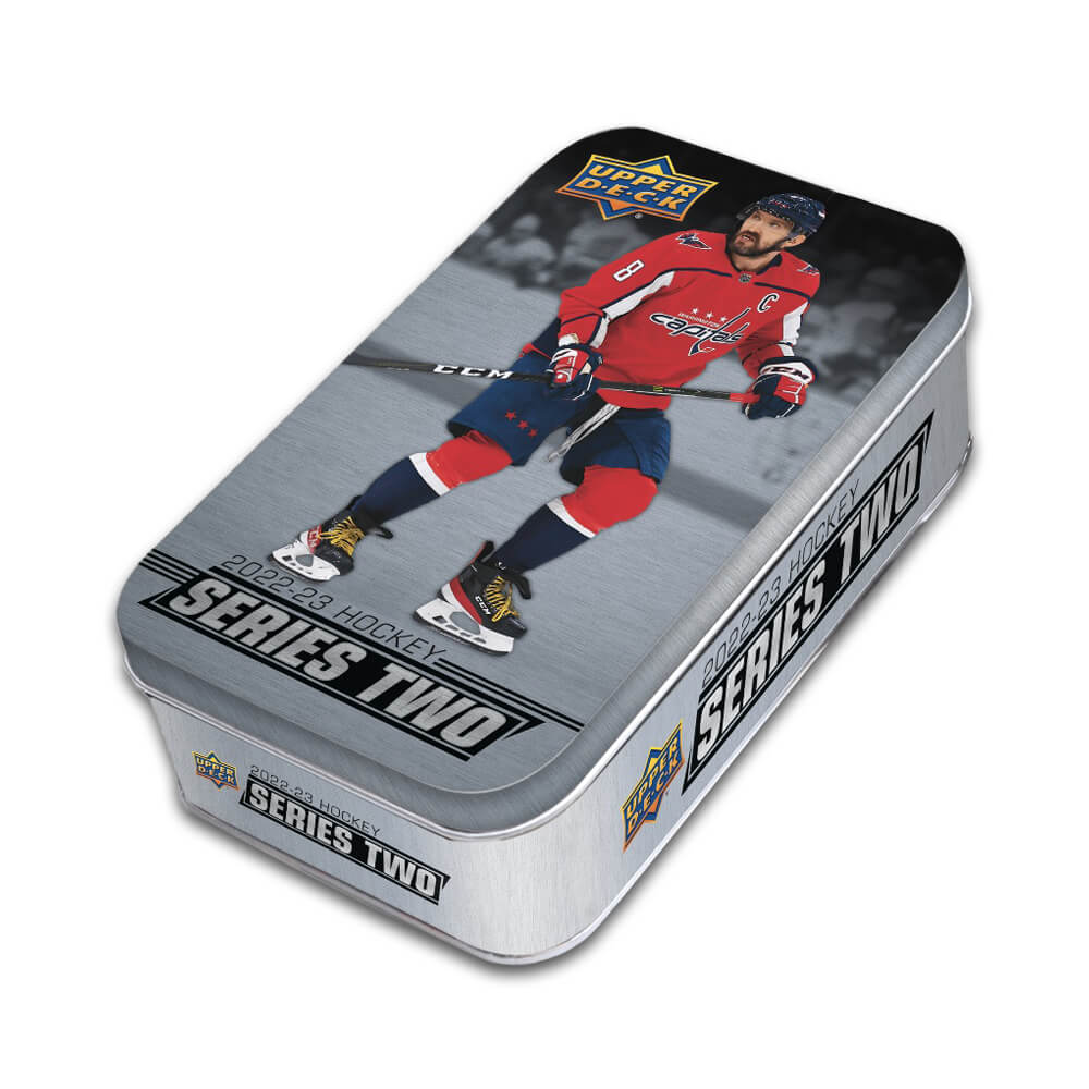 2022-23 Upper Deck Series 2 Hockey Tin Box