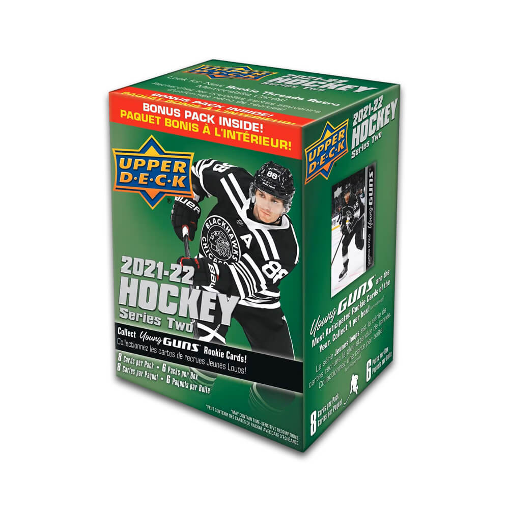 2021-22 Upper Deck Série 2 Hockey Blaster Box