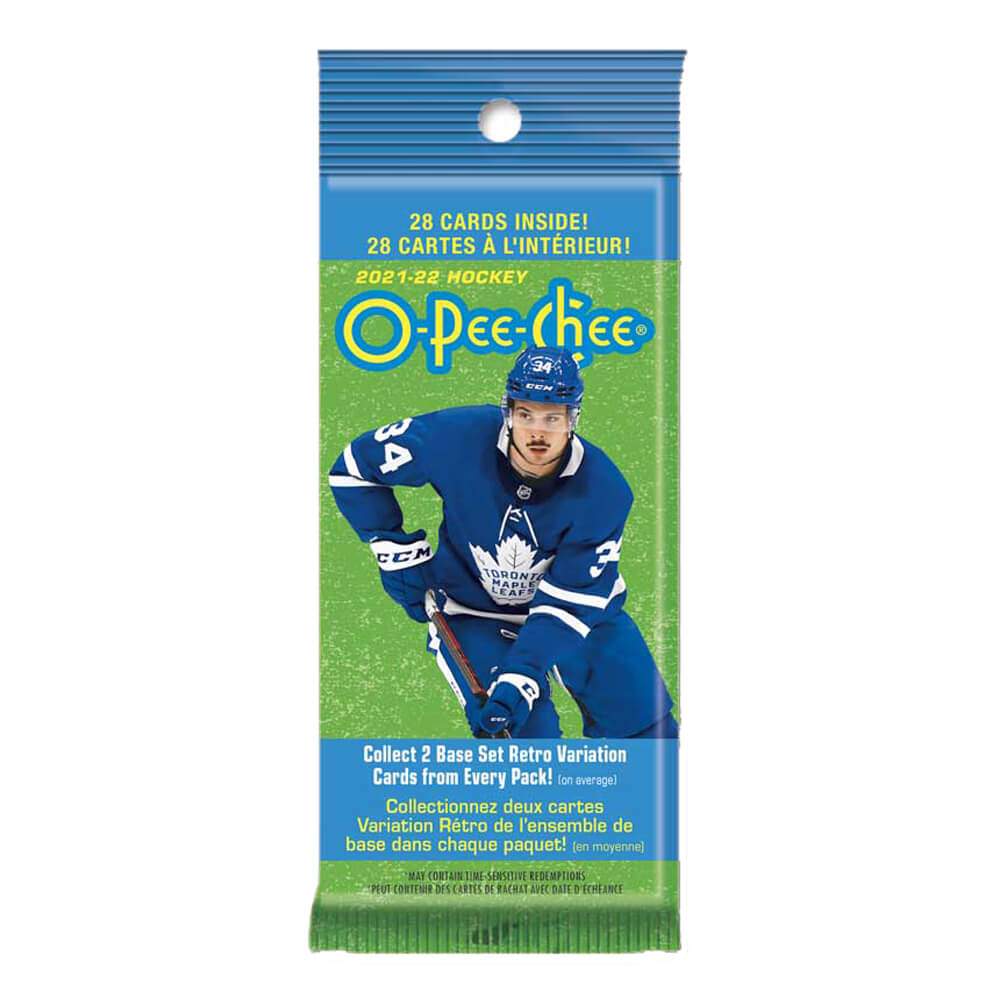 2021-22 Upper Deck O-Pee-Chee Fat Pack Retail