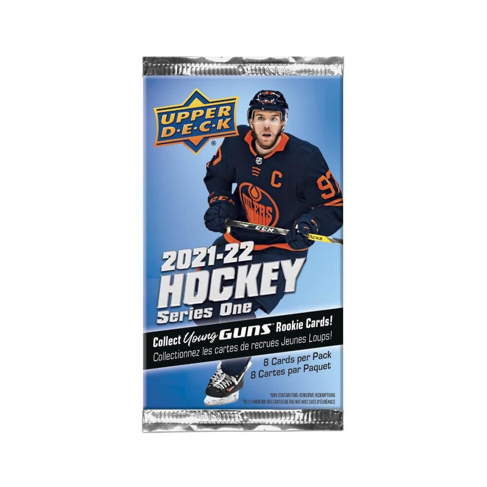2021-22 Upper Deck Series 1 Hockey Gravity Pack Retail