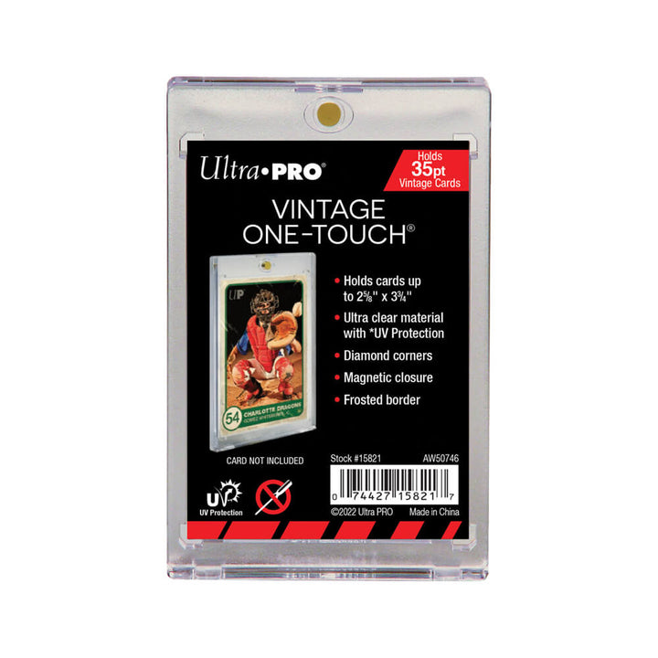 Ultra Pro Porte-cartes vintage magnétique ONE-TOUCH UV