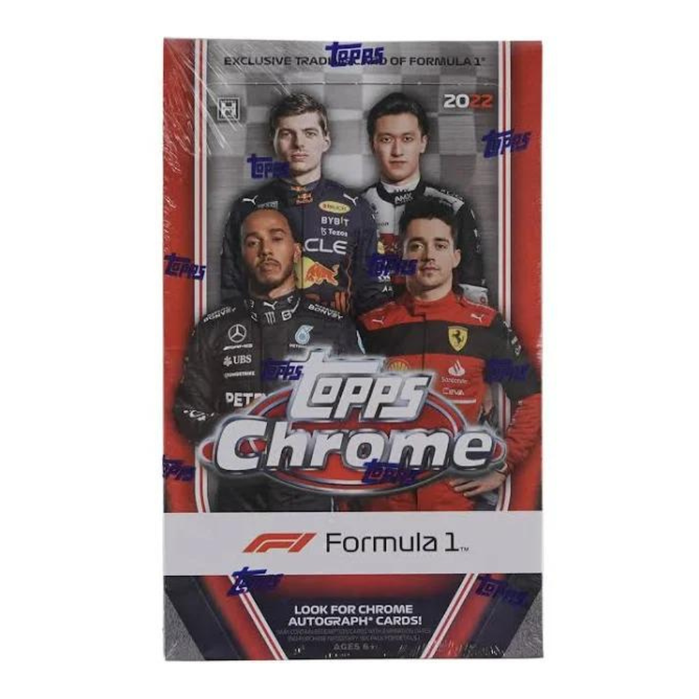 2022 Topps Chrome Formula 1 Racing Hobby Box 2022 Topps Chrome Formula 1 Racing Hobby Box