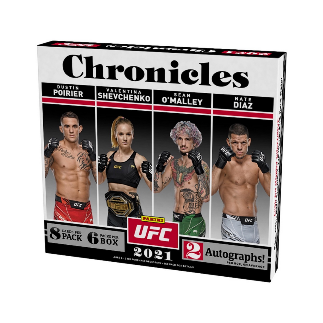 2021 Panini Chronicles UFC Hobby Box