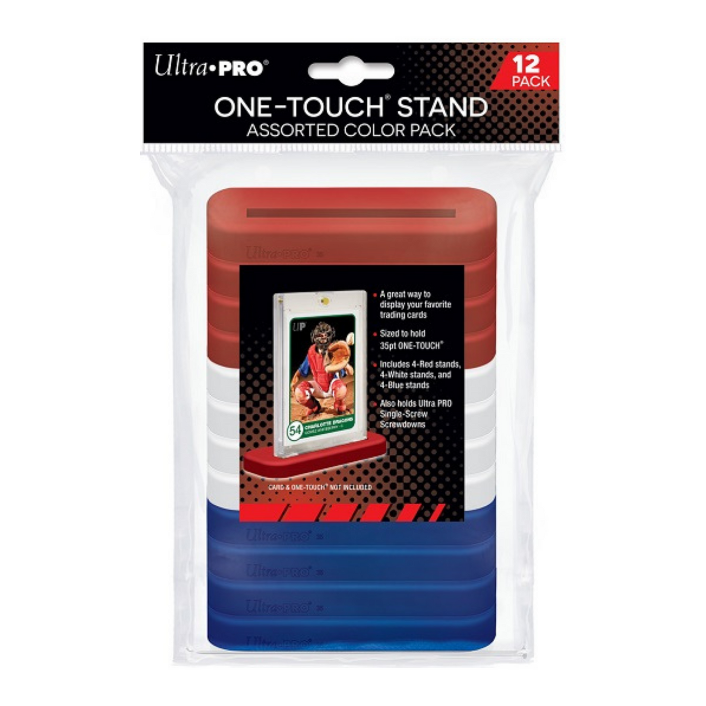 Ultra Pro - One Touch 35pt Stand Assortiment De Couleur (Paquet de 12)